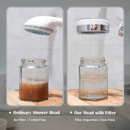 Lunaisa filtered handheld shower head, product view